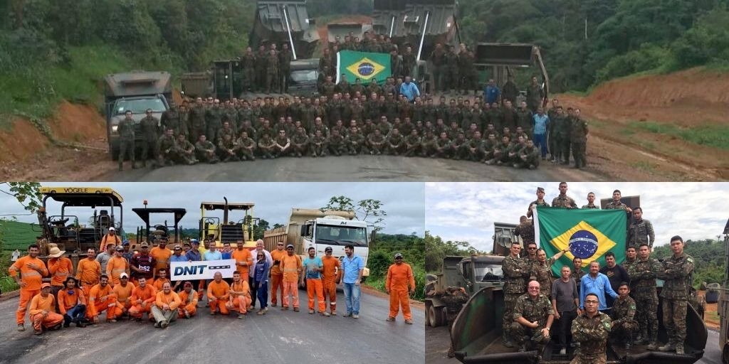 Ministério da Infraestrutura on Twitter: "As definições de asfalto na BR-163/PA foram atualizadas! 😀👏🛣 #ConstruindoUmNovoBrasil" / Twitter