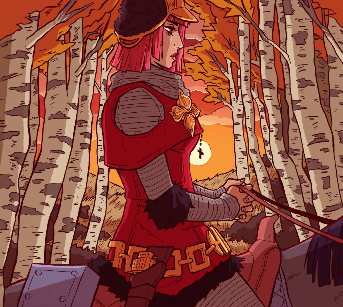 iscawen's tweet photo. you wouldn't want an angel watching over you #jjba #steelballrun #hotpants https://t.co/ynJKf9mk9H