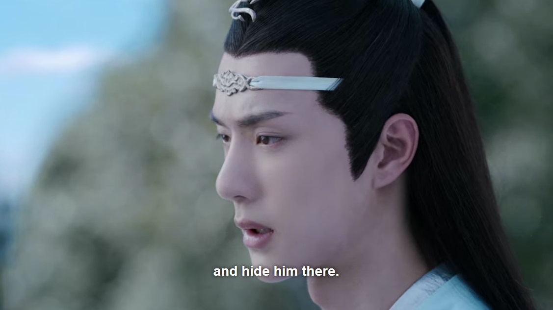 The important thing is the immediate comparison to wangxian. lwj's dad fell in love with someone who did terrible things and then brought her back to Cloud Recesses to hide her away. lwj fell in love with someone who did terrible things and wanted to do EXACTLY the same thing