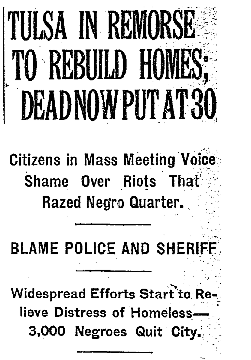 114) Afterwards, a number of white community leaders expressed remorse for the riots in a New York Times piece. However, the participants often defended their behavior by claiming they were putting down an armed “negro uprising.”