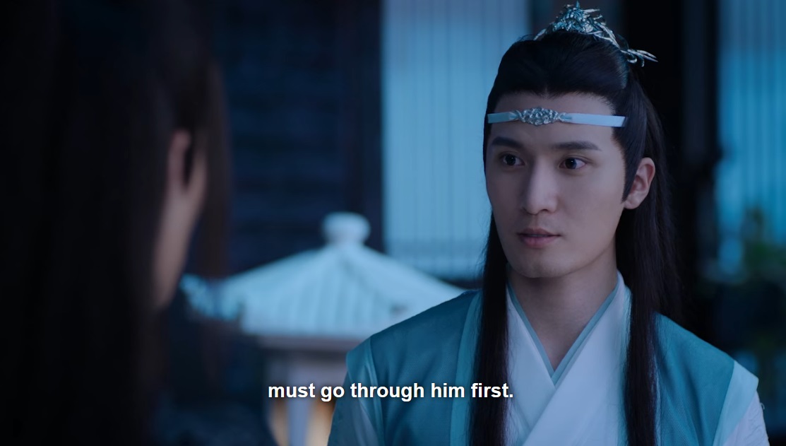 Also very much worth mentioning is lwj's dad stating to the clan how he felt about his wife and that they'd have to go through him to get to her, because that seems veeeeeeeeeeery similar to good ol' lwj