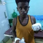 stopalsaud4's tweet photo. #Saudi-led coalition forces shelled a gathering of #Somali and #Ethiopian migrants in the border district of Monabeh in #Saada province, killing 10 and injuring 35 others.
https://t.co/Q1vUO7Orhp https://t.co/FqezkIlTgW