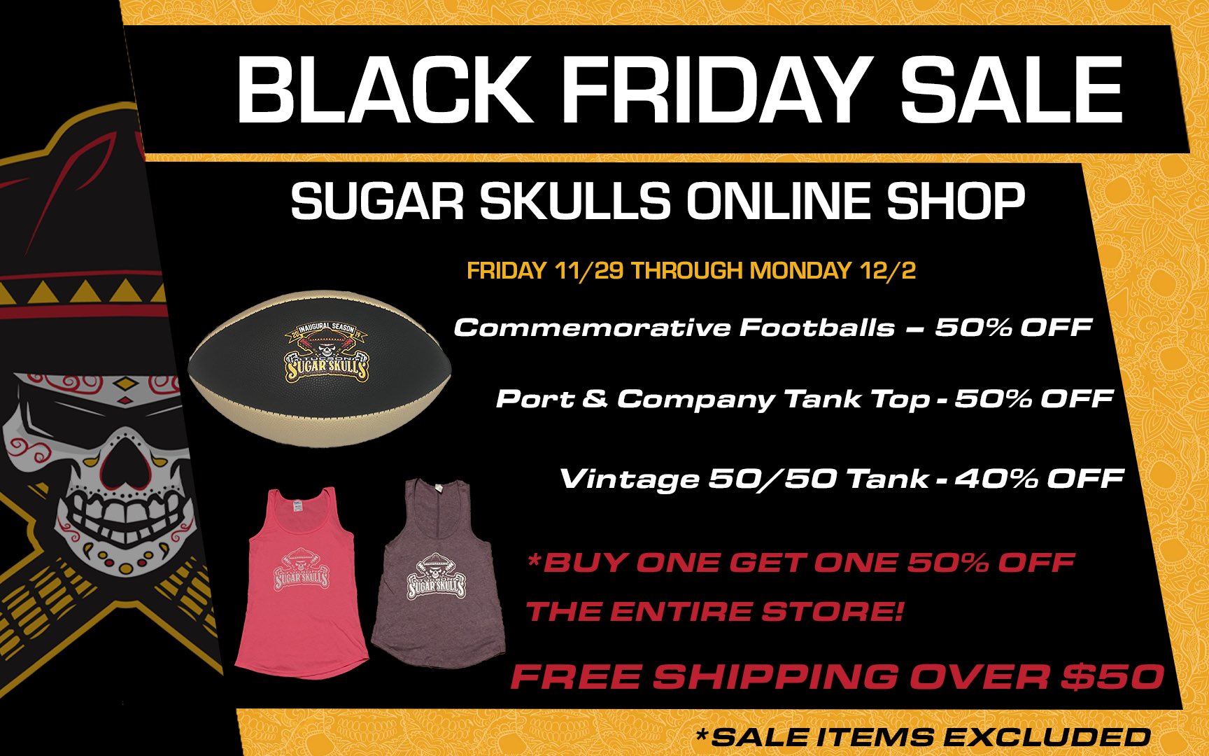 Tucson Sugar Skulls On Twitter Black Friday We Ve Got Special Deals On Our Online Shop Starting This Friday Through Monday Visit Us Here Https T Co Lbnlma0mrg Https T Co Dhh1bjdxcz