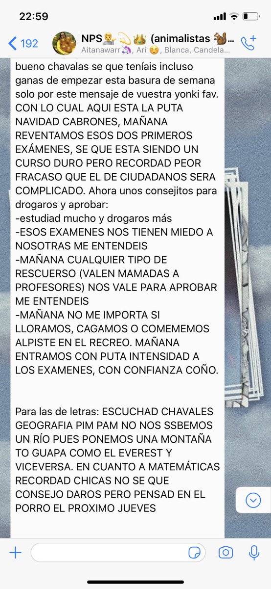 npsoutofcontext's tweet photo. Los mensajes de apoyo que recibís|| 

los que recibe nps 
@candepapaya gracias por tanto perdón por tan poca droga https://t.co/89RBuyAbEi