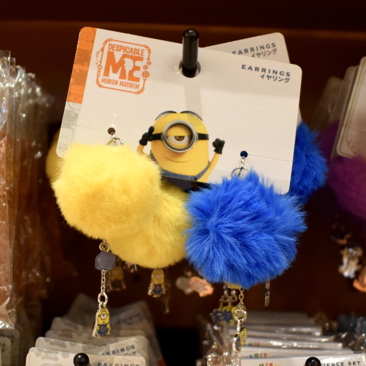 Usj365 בטוויטר 新作グッズ販売中 イヤリング ミニオン アビー モッピー 価格 各1 900円 Usj Usjファン ユニバ T Co 18gzcobqi8