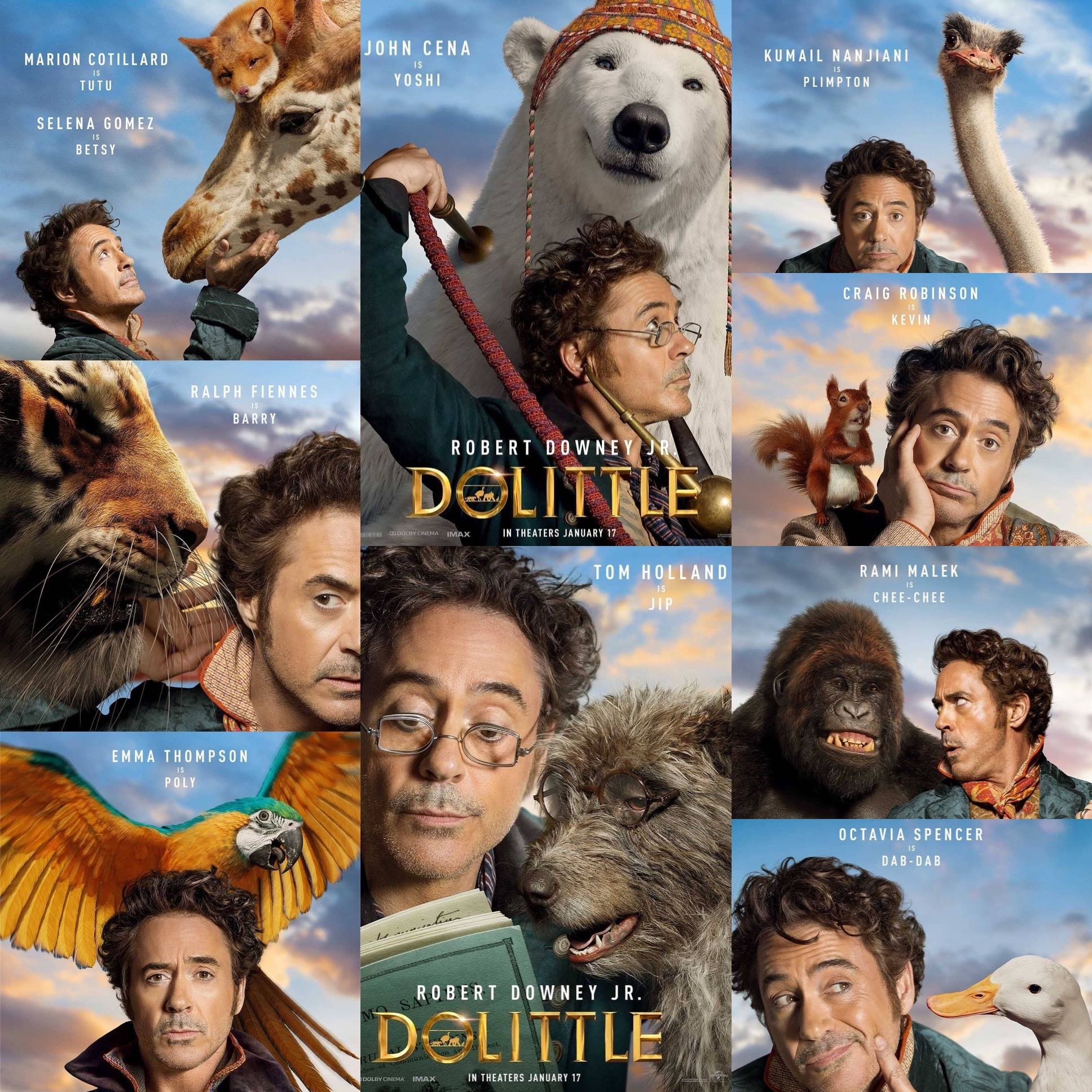 Dolittle cast cheap