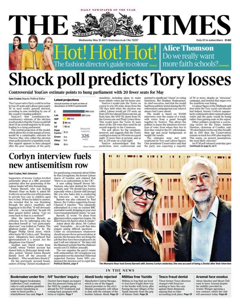 StigAbell's tweet image. The key thing to notice is that the top story (left) from two years ago has radically changed; the story on the bottom half of the page from two years ago could have been written yesterday.