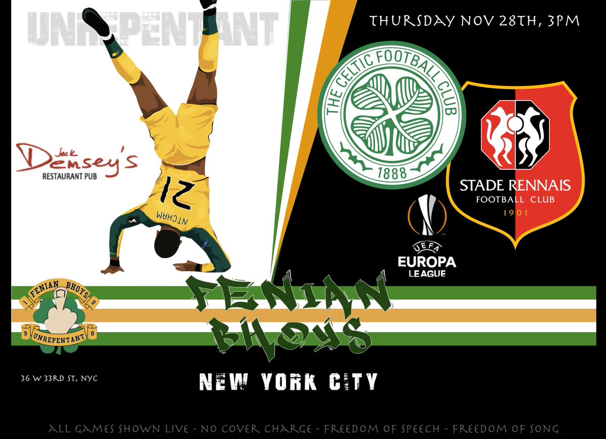 European football on Thanksgiving! Come to <a href="/JackDemseysNYC/">JackDemseys</a> to watch the boys clinch top spot in the group. Kick-off 3pm, no cover charge.