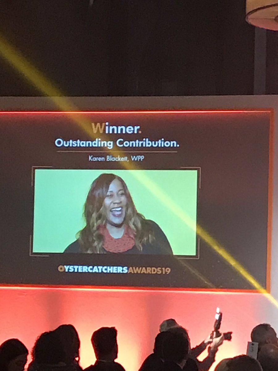 In the words of @Blackett_kt (or rather her late father who we take our hats off to) make sure you LEARN, EARN AND SERVE #outstandingcontribution #OysAwards19