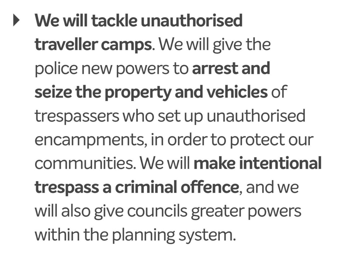 And this is what the manifesto says - in their own words. Absolutely fuck this and fuck anybody who votes for it.