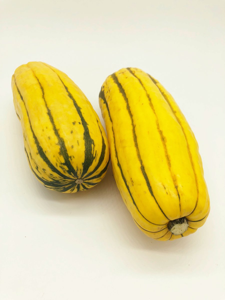 BridgesProduce's tweet image. Delicata squash make an easy and delicious side dish (no peeling necessary!) or stuff them for a tasty main dish!