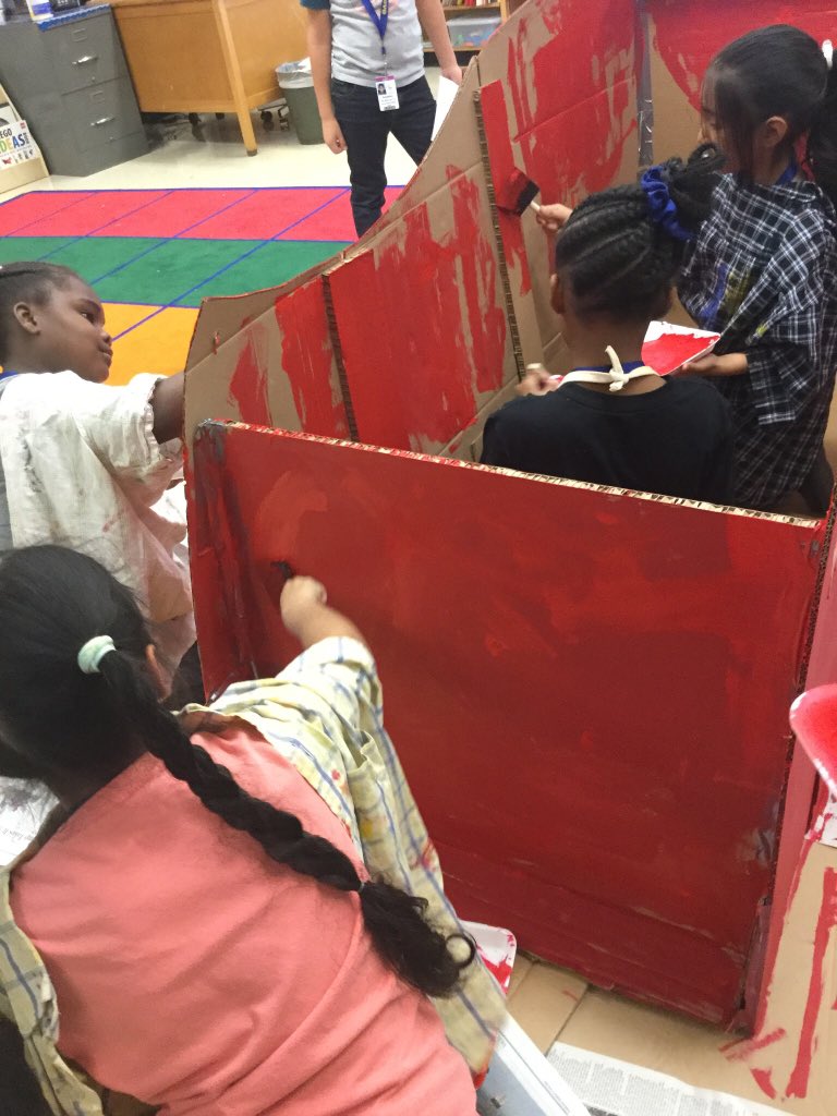 Whitcomb’s 3rd graders Extreme STEAM project - sleigh project our progress on Santa’s sleigh