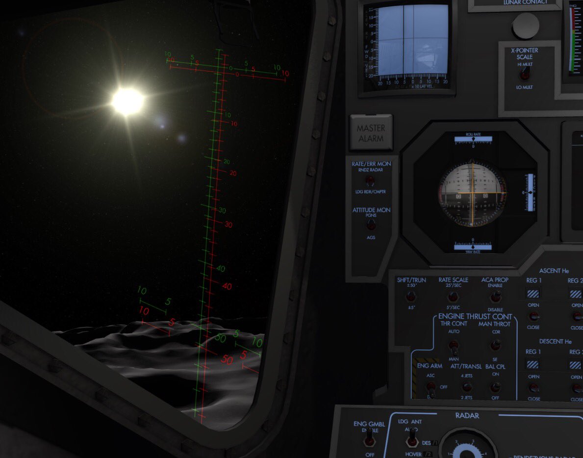 PlayReentry's tweet image. It's nice to be in orbit! #lunarmodule #spacesim #nasa #moon #flightsim #steam #gamer