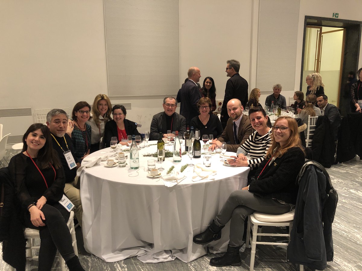 Amazing conversations at #OEGlobal19 dinner at La Triennale with colleagues and now friends from Finland, Germany, Japan, Italy, Spain, UK, and US.