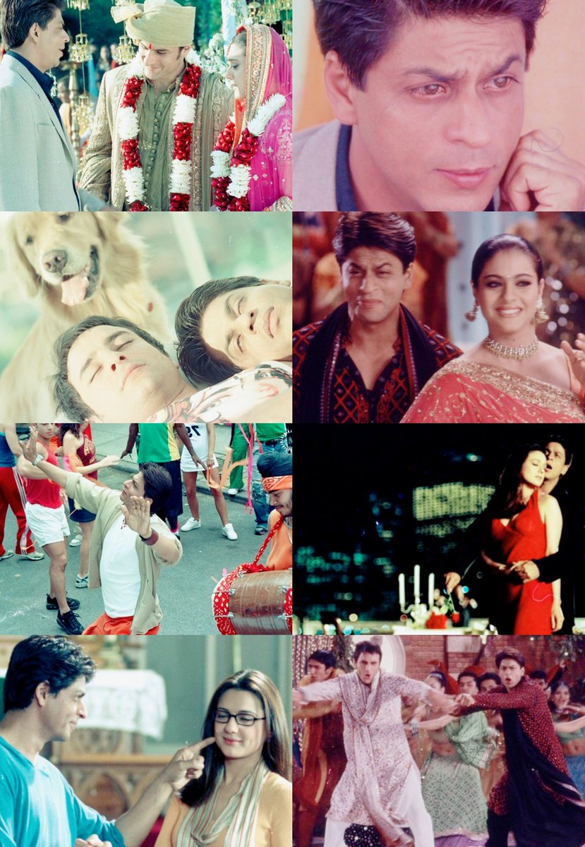 KHNH is by far one of the best hindi movies ever made, in my opinion. A perfect mix of romance/comedy and drama with a compelling story, masterful performances from the whole cast, catchy music, and impeccable direction by  @nikkhiladvani. @iamsrk  @realpreityzinta #16YearsOfKHNH