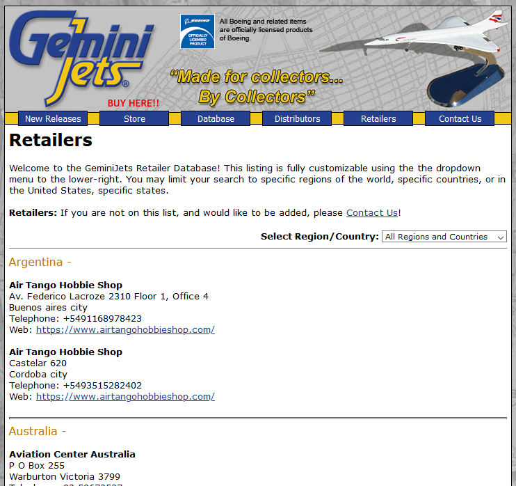 large diecast airplanes