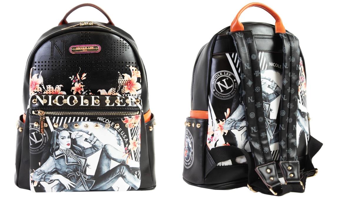 Zaiylee's tweet image. Stylish Printed Backpack Nicole Lee Designer Maxine Denies Comfort Zone #DesignerBackpack #Backpack ebay.us/ilcOfr via @eBay