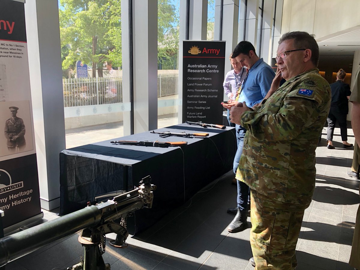 An excellent start to the Chief of Army History Conference down here at <a href="/UNSWCanberra/">UNSW Canberra</a>! Well done to the Australian Army History Unit in discussing 'An Army of Influence'.