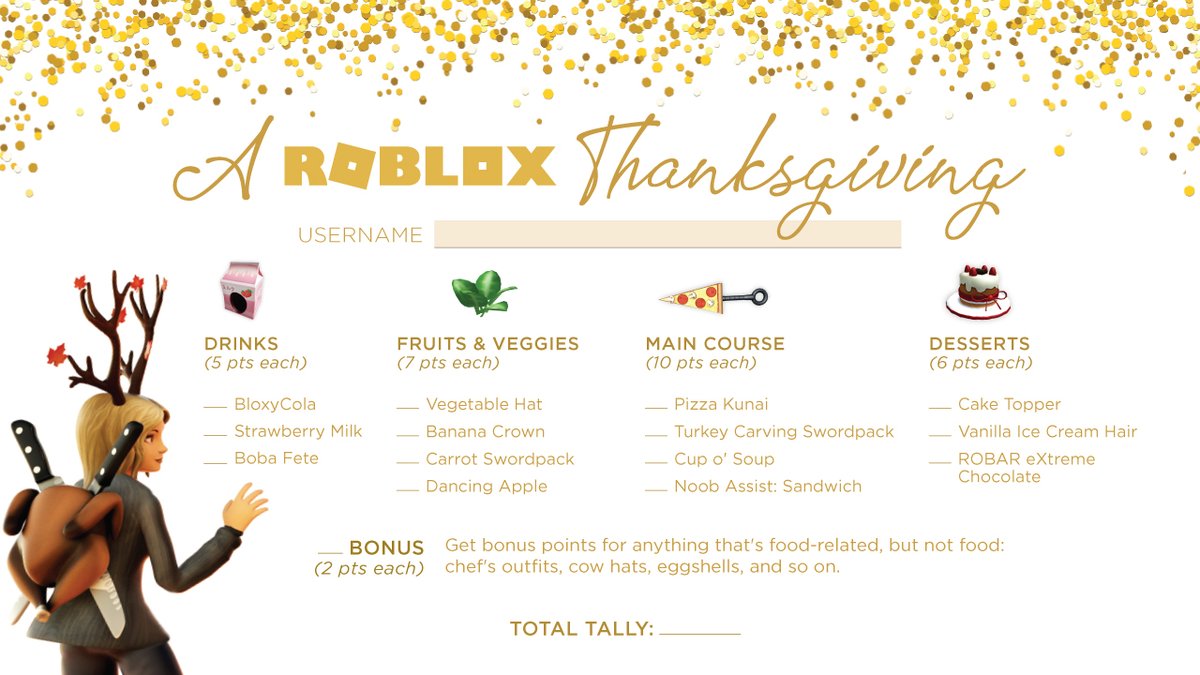 Roblox On Twitter Almost Time To Feast What Food - roblox code milk cookies