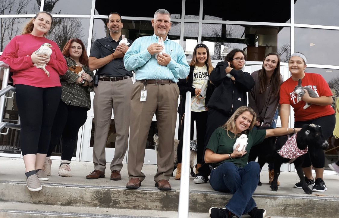 TevaLand's tweet photo. Pascack Valley High School supporting TevaLand with their 5th annual fundraising event! Thank you to @PVHS_Principal , @jpucciojr , and @pollingerc  , who allow our 150+ rescued animals to benefit from the great giving spirits within this school. 😇 We are incredibly thankful❤️🐾 https://t.co/3184SnrqKJ