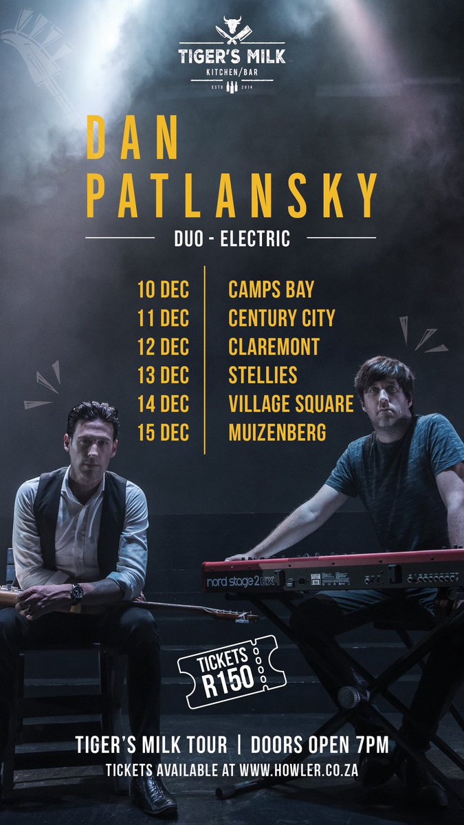 LennieMuller's tweet image. Proud to have booked these two talented artists December 2019 tours working with the incredible Clear Entertainment team!💥
Get tickets for the first shows kicking off this weekend!
#artistagent #clearentertainment #samusicscene @MatthewJMole #ghostsummerholidays @danpatlansky