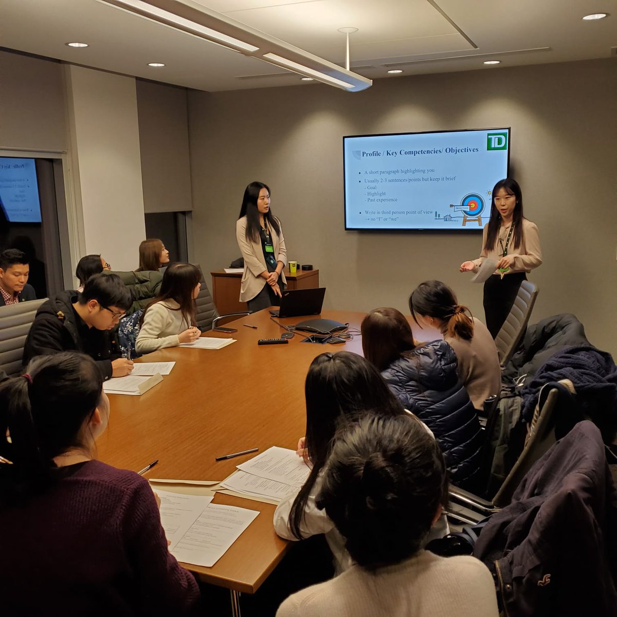 Another exciting Resume Writing Workshop completed! Thank you for your work and support! <a href="/Jessiezheng_td/">Jessie Zheng</a> <a href="/EricKim_TD/">Eric Kim</a> <a href="/AndyChien00/">Andy Chien</a> <a href="/Ivyso_TD/">ivy</a>
