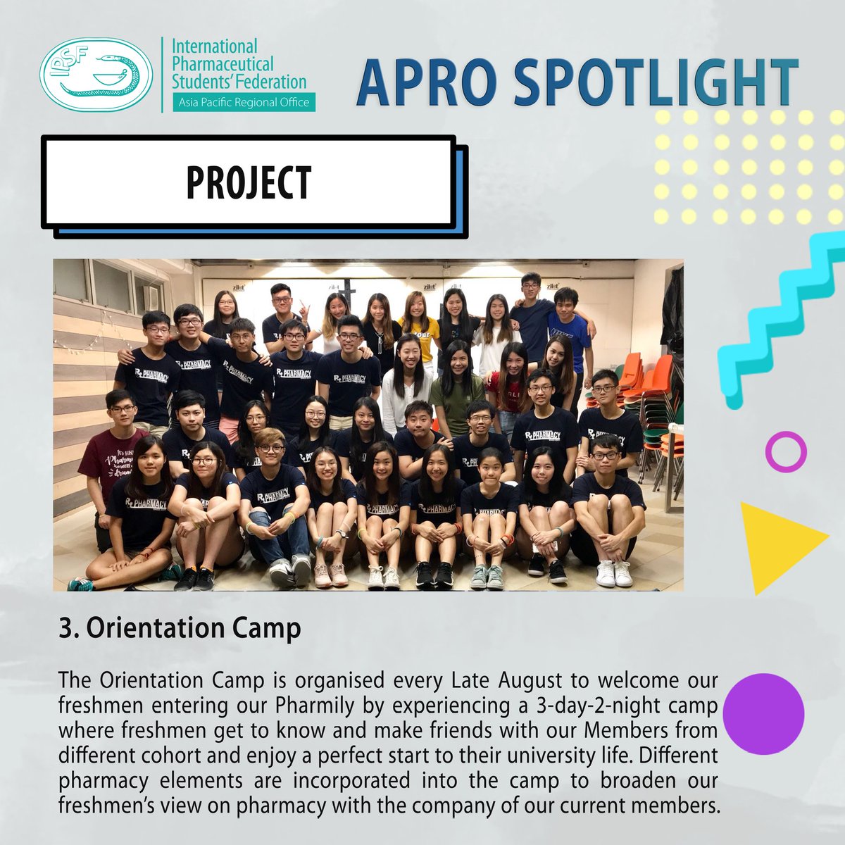 IPSFAPRO's tweet photo. With our constant vigilance while holding various events, the professionalism carried by pharmacists will continue to be spread.
#APROSPOTLIGHT #MemberOrganisationBranding
#PSMSHKUSUHongkong
#IPSFAPRO
#IPSForg https://t.co/W7cLt4oqRg