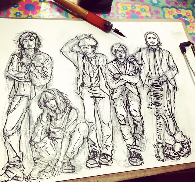 #イノウエノリコの絵
#皆さん線画と塗った後を見せてください
#イラスト #絵 #アナログ絵
#絵師 #art #一日一絵
#私が描いた世界 #絵描き人
#イラスト好きと繋がりたい
#私の絵柄が好みって人にフォローされたい