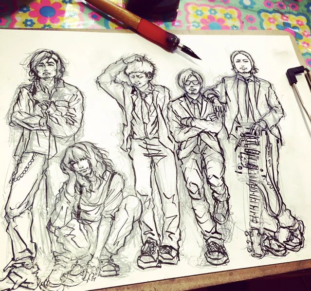 #イノウエノリコの絵

 #皆さん線画と塗った後を見せてください
#イラスト #絵 #アナログ絵
#絵師 #art #一日一絵
#私が描いた世界 #絵描き人
#イラスト好きと繋がりたい
#私の絵柄が好みって人にフォローされたい 
