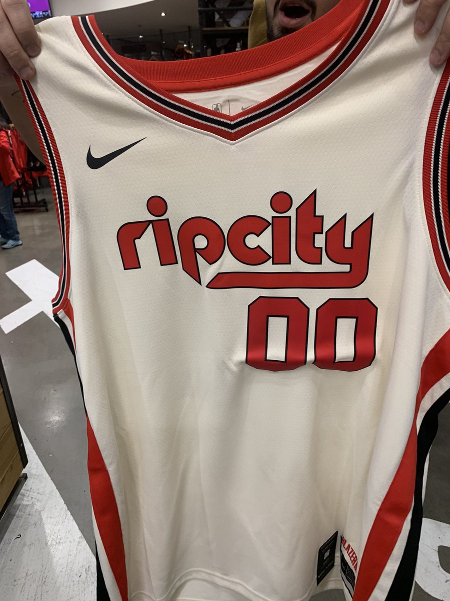 rip city carmelo anthony jersey