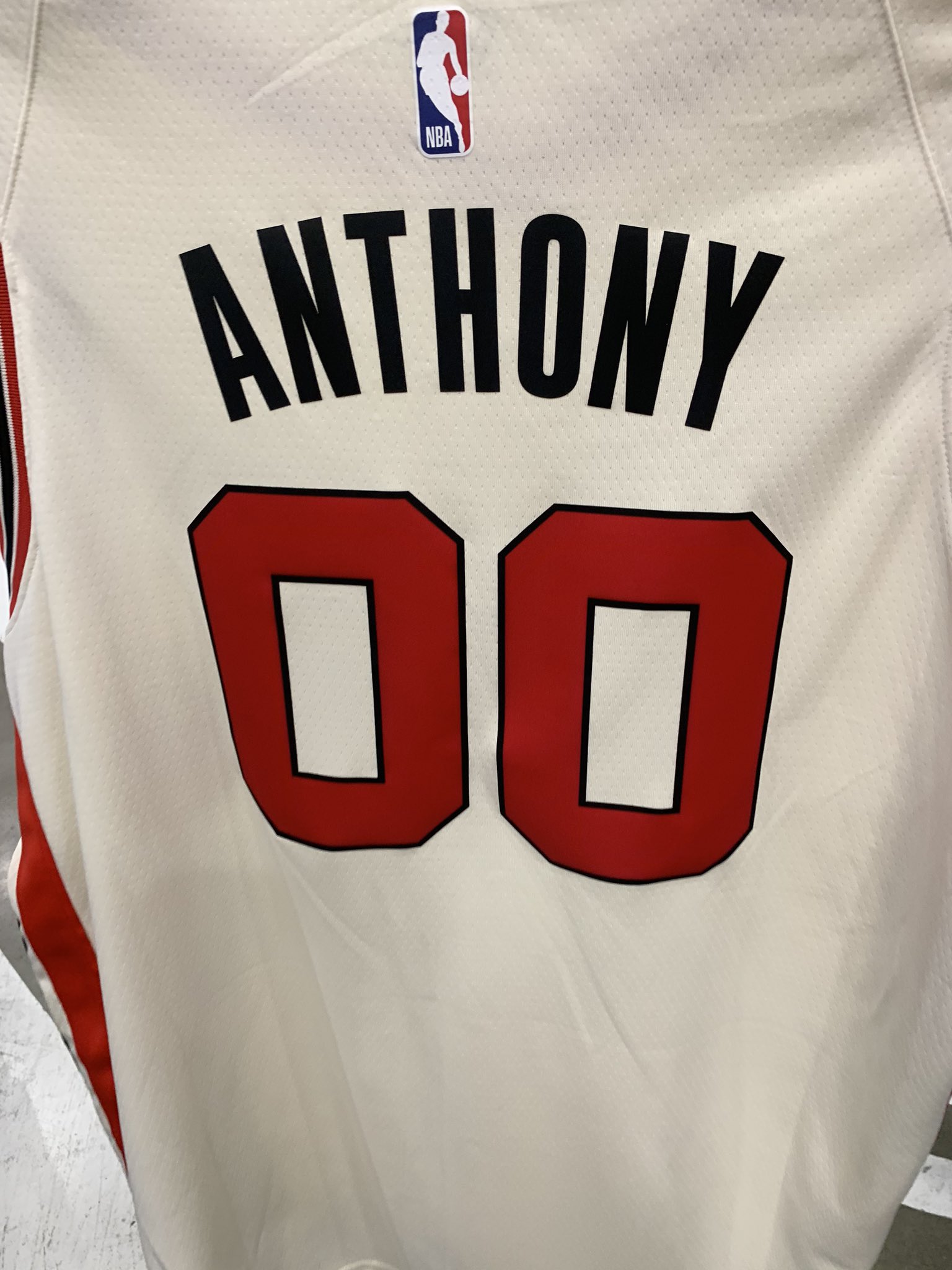 rip city jersey carmelo anthony