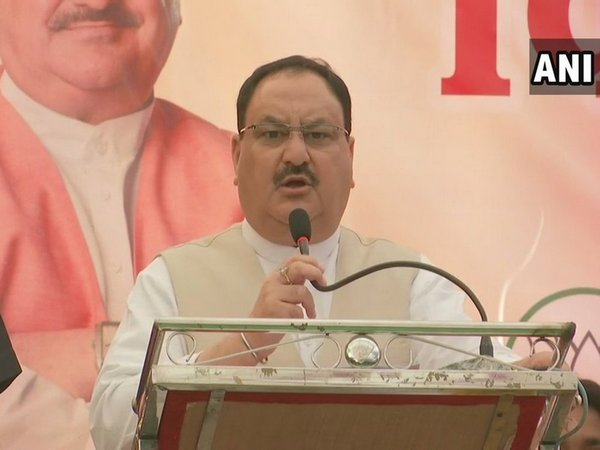 ANI's tweet photo. BJP Working President JP Nadda to ANI, on BJP MP Pragya Singh Thakur's reported reference to Nathuram Godse as 'deshbhakt', in Lok Sabha: Her statement yesterday in the parliament is condemnable. BJP never supports such statement or ideology. (file pic) https://t.co/z9QDw5uZXf