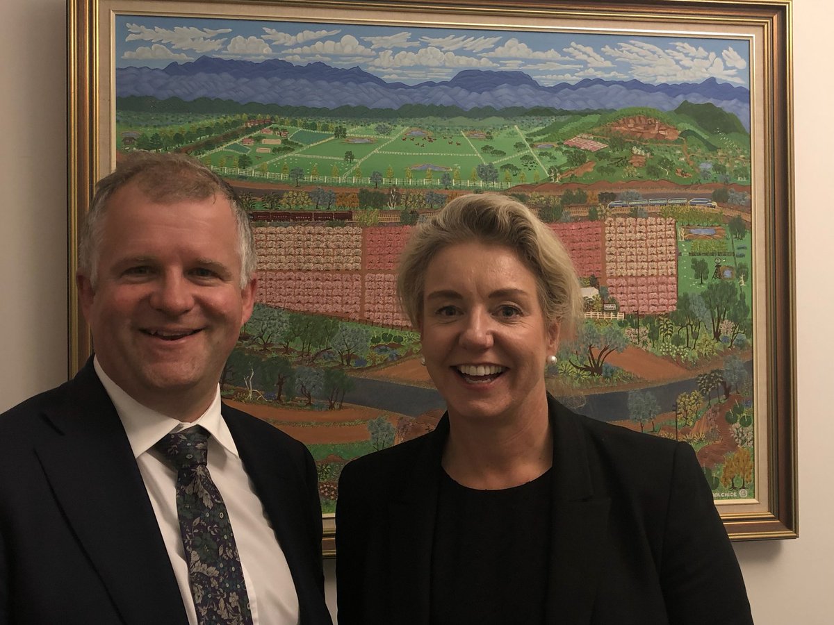 Meeting with Ag Minister and Deakin Alumna in Canberra