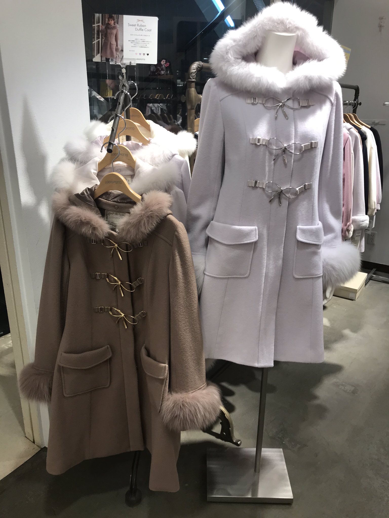 スイートリュバンダッフルコート LODISPOTTO ロディスポット LODISPOTTO - ロディスポット スウィートリュバンダッフルコートの通販