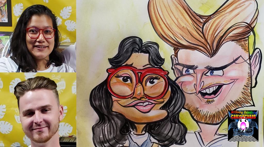 #Events #caricature #似顔絵  #كاريكاتير #sketch #art #cartoon #portrait #live #santasenchantedforest #miami #thecaliforniaboys
