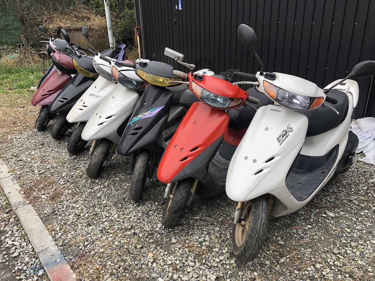miyavi3822's tweet photo. 大量入荷しましたー‼️
ライブ、スーパー、セピアなど
欲しい車両ありましたらドンドン問い合わせ下さい🛵

#原付 #バイク #ライブディオ #スーディオ https://t.co/lHB6xTGvso