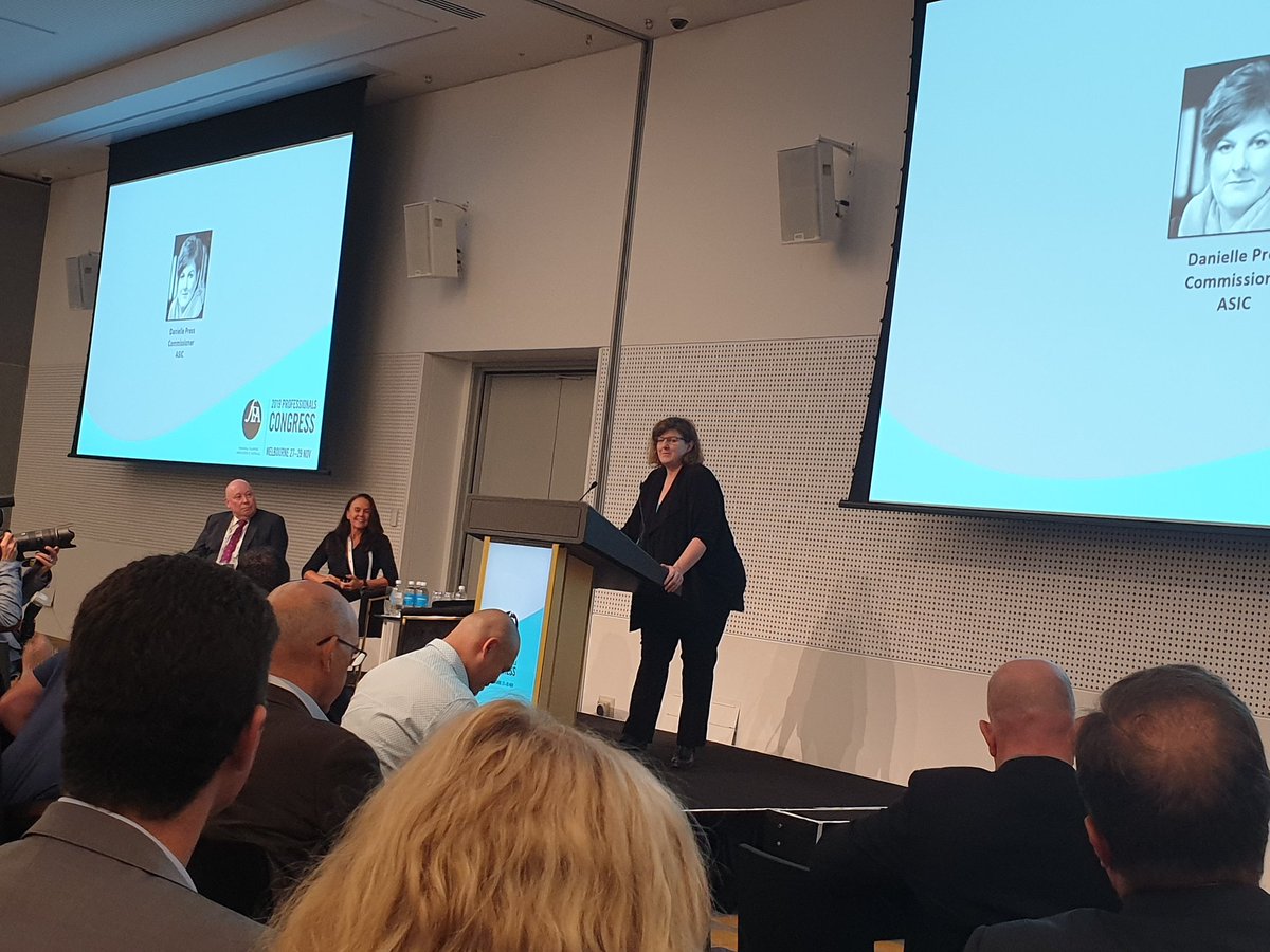 jayellewill's tweet image. "We are working hard to make sure all the investigations that the Royal Commission initiated are up and running by the end of the year" - ASIC commissioner Danielle Press at #FPACongress #finserv