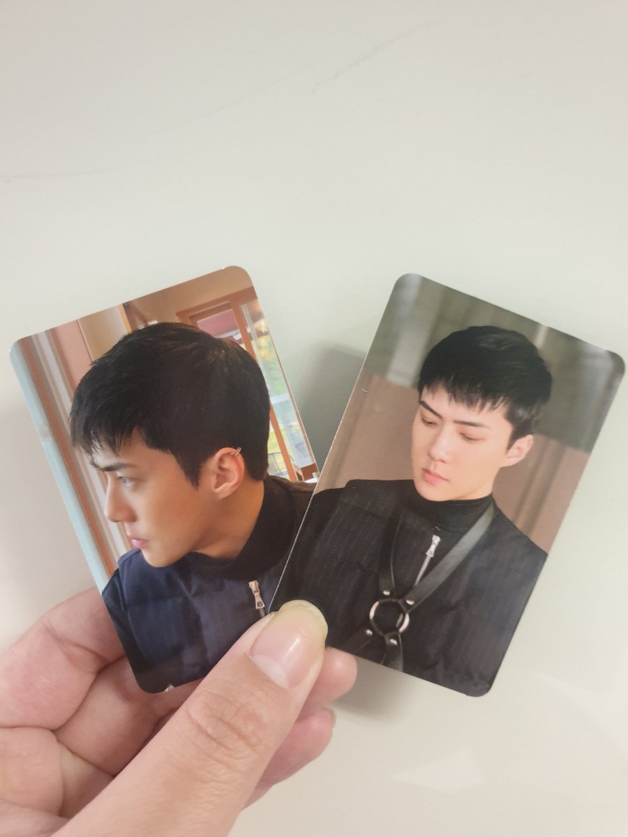 OhSeHunBR's tweet photo. [PIC] 28.11.19 - Photocard do SEHUN.(OBSESSION - Versão EXO) 

Cr. skizo_lighter https://t.co/IPAoxaTqSW