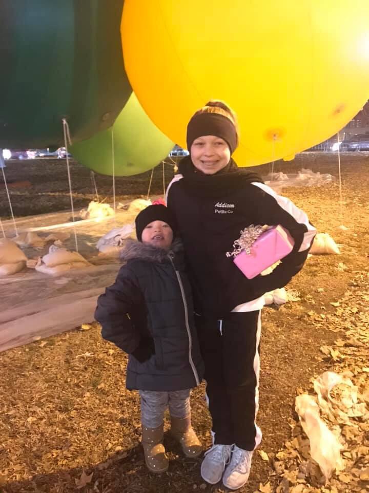 NothingDownOrg's tweet photo. Bernadette is getting ready to cheer on her sister at tomorrow’s @6abc Thanksgiving Day parade ! https://t.co/AVgGOgIqRt