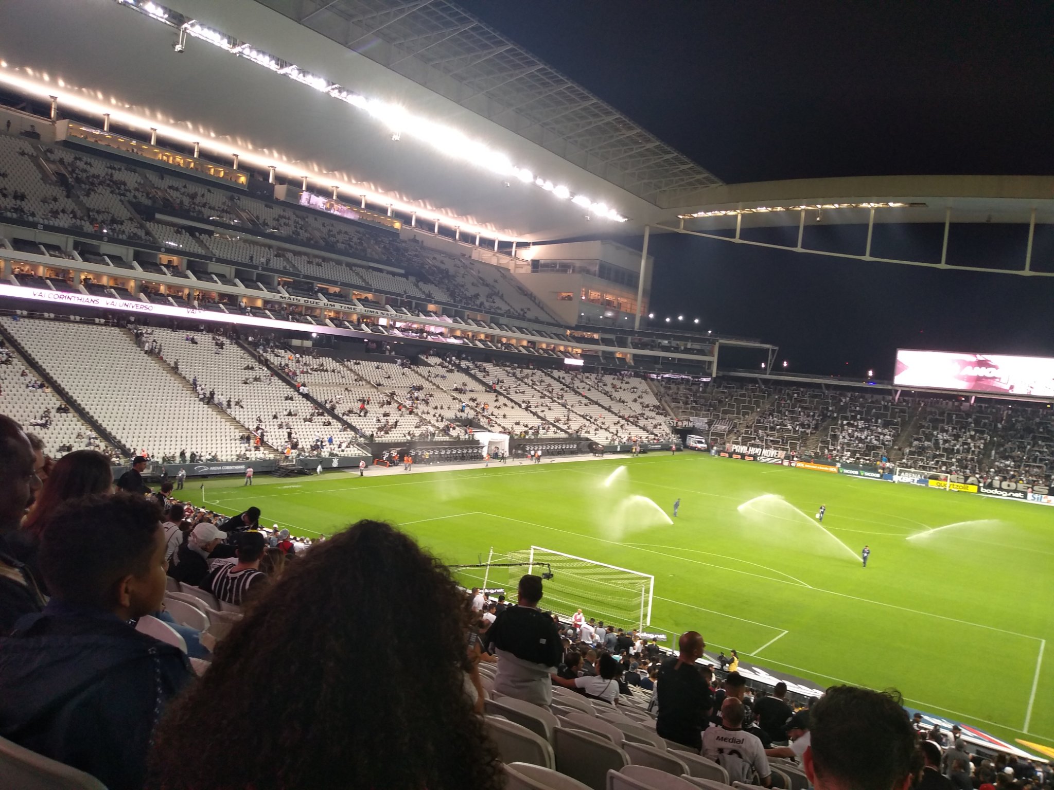 Confira a ficha técnica da partida entre Corinthians 3x0 Avaí na Arena