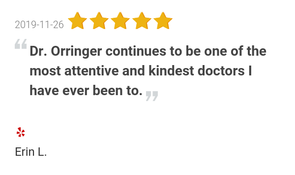 JayOrringerMD's tweet photo. New 5.0-star Review: "Dr. Orringer continues to be one of the most attentive and kindest doctors I have ever... https://t.co/2xSAhDTFfI