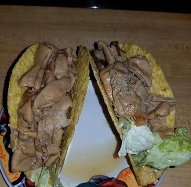 AGRIcouture's tweet photo. Chittlin tacos.  Don't say I didn't put you on 💅🏿💅🏿 https://t.co/ZDIIOngAdX