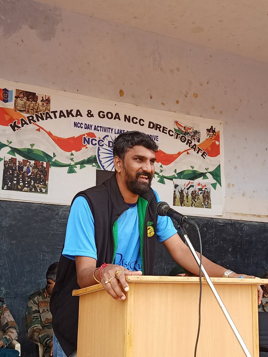 HQ_DG_NCC's tweet photo. Save lakes of Bangalore rally and cleaning drive with Lakeman of Bangalore @indiannavy @SpokespersonMoD @SpokespersonMoD @shripadynaik @DefenceMinIndia https://t.co/q4SdzTUBnC