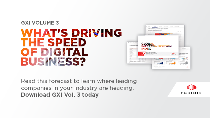 EquinixAPAC's tweet photo. In Asia-Pacific, average #interconnection growth of the top five metros is expected to reach 52% CAGR by 2022. Get Vol. 3 of the Global #InterconnectionIndex and uncover the leaders in the region: https://t.co/PABeDphzku https://t.co/aPisHZjTlJ