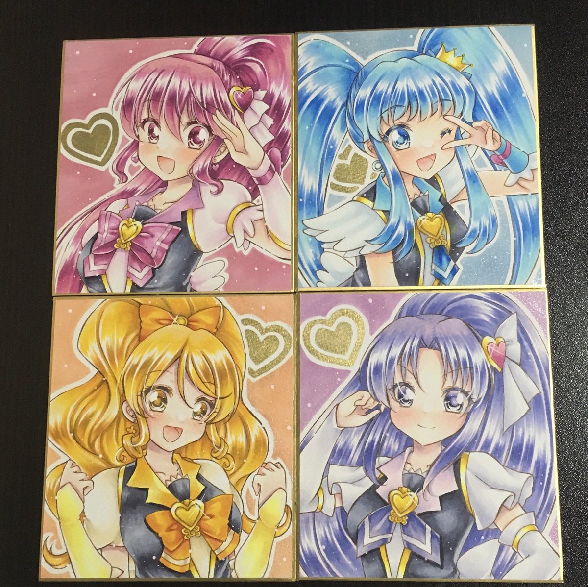今週はハピネスチャージ!
あと4作頑張るぞーo(`ω' )o
#プリキュア 