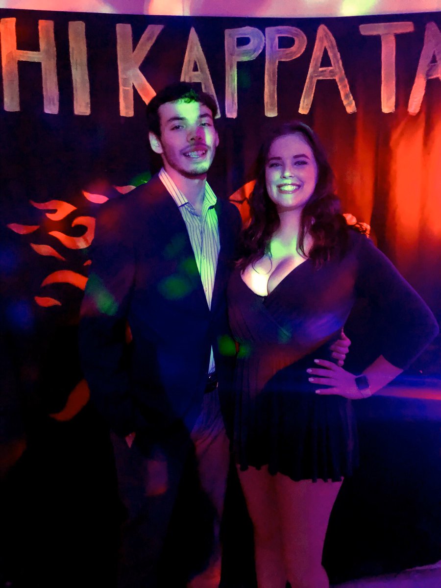 hannahbadwin's tweet photo. Met at ODU, at a mixer with our orgs. Slid in my DMs the next day. He’s ok I guess 🙄 Been over 2 years now... we going on a cruise to the Bahamas in May 🤩 https://t.co/PNTf0SMae0