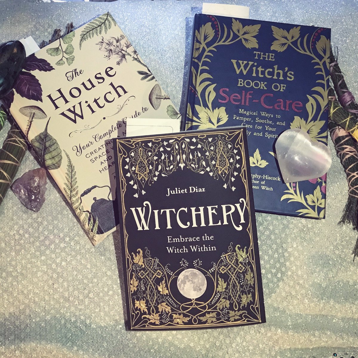 MoonPrismDust's tweet photo. New books curtisy of some very nice folk over on tumblr!
I've started reading witchery embrace the witch within and I like it thus far!
Wanna buy me a birthday gift?
https://t.co/1tmEHPP6zg
#birthday #birthdaygift #kindness https://t.co/m3cPLul1Fn