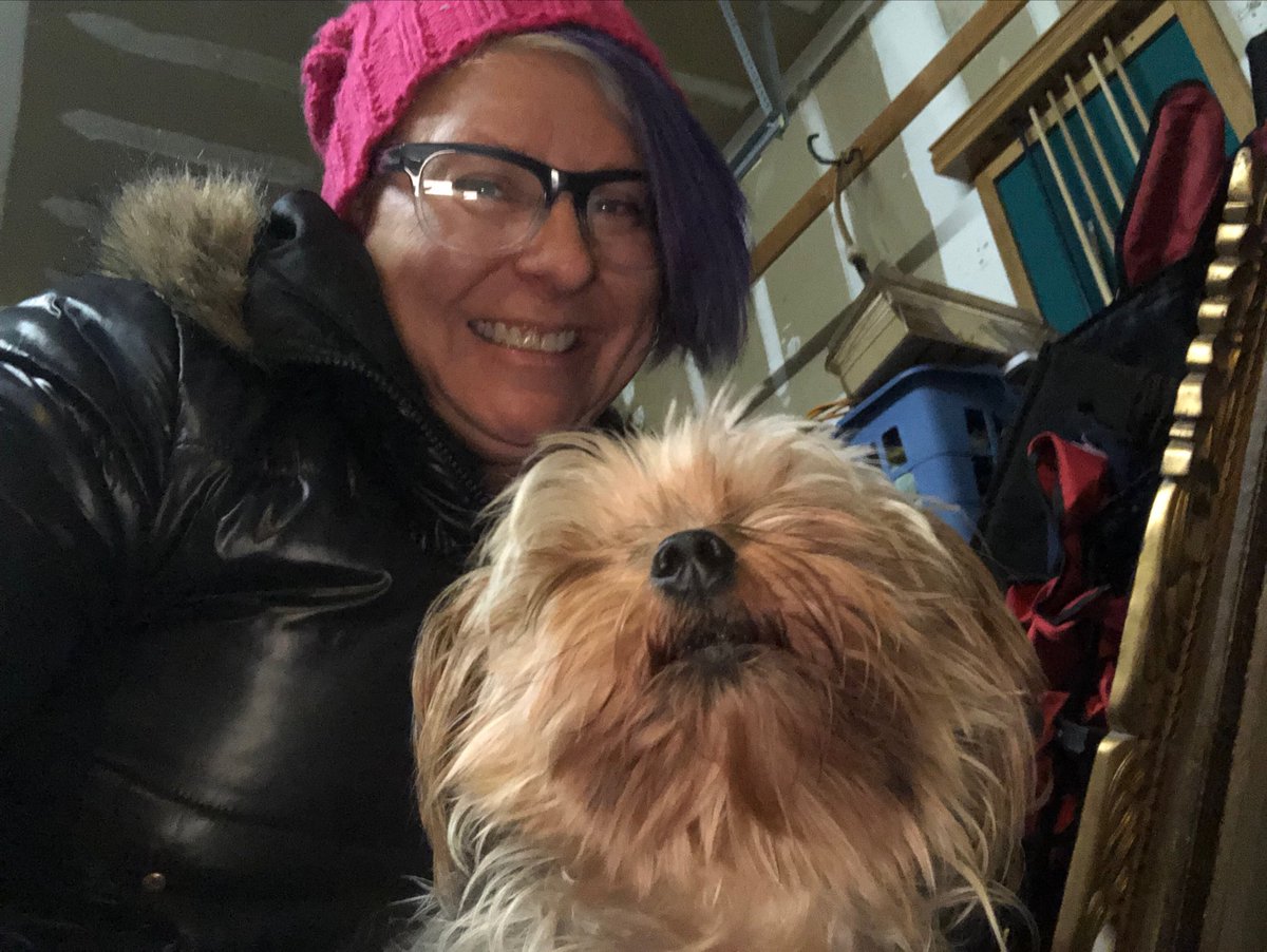 Me n Teddy! He loves to be held which works out for me because I love to cuddle.