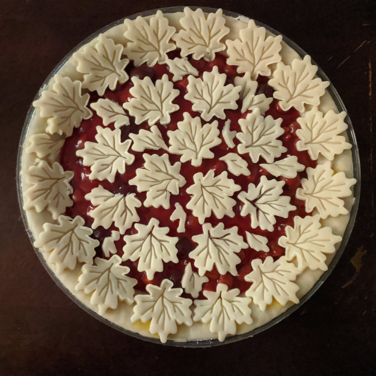 Splazoingas's tweet image. Cherry pies are ready for the oven. Up next: pumpkin pies!

What is your favorite pie?