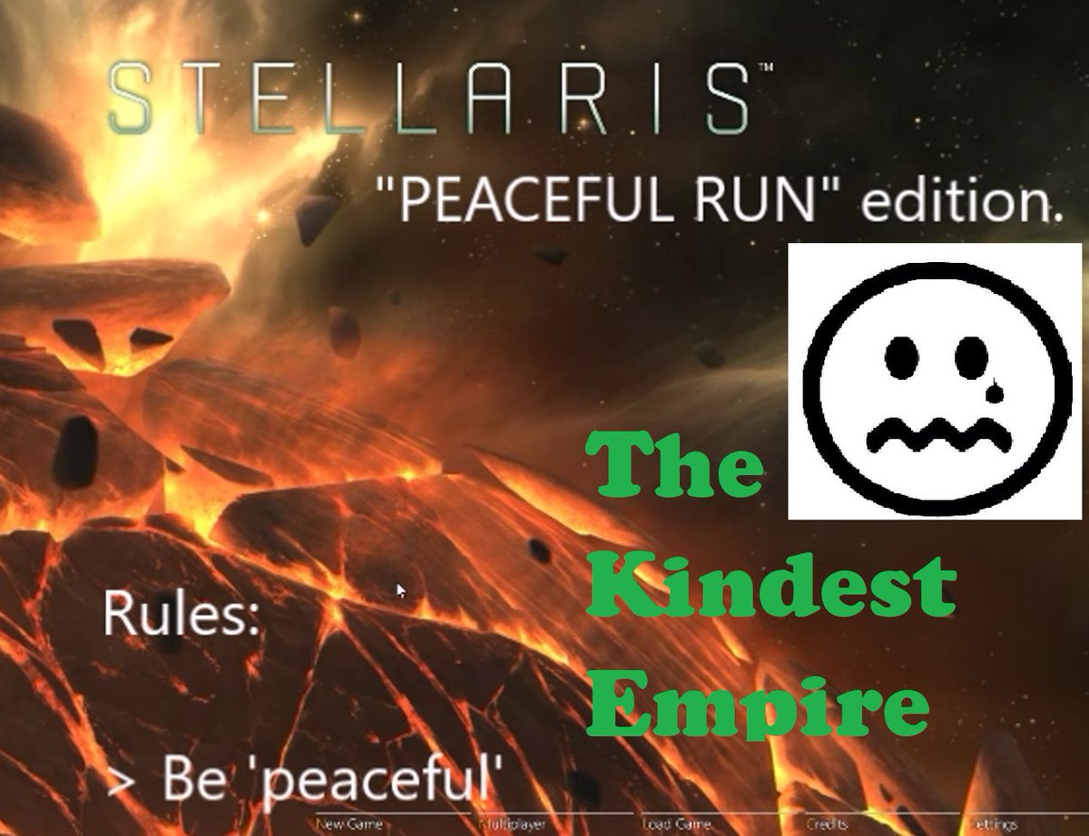 tea_steve's tweet photo. My latest video, a Stellaris peaceful challenge, is online now!

https://t.co/MxbeD2PXDd

#Games #stellaris 

Thoughts @pewdiepie ? https://t.co/yYakLAQ8f8